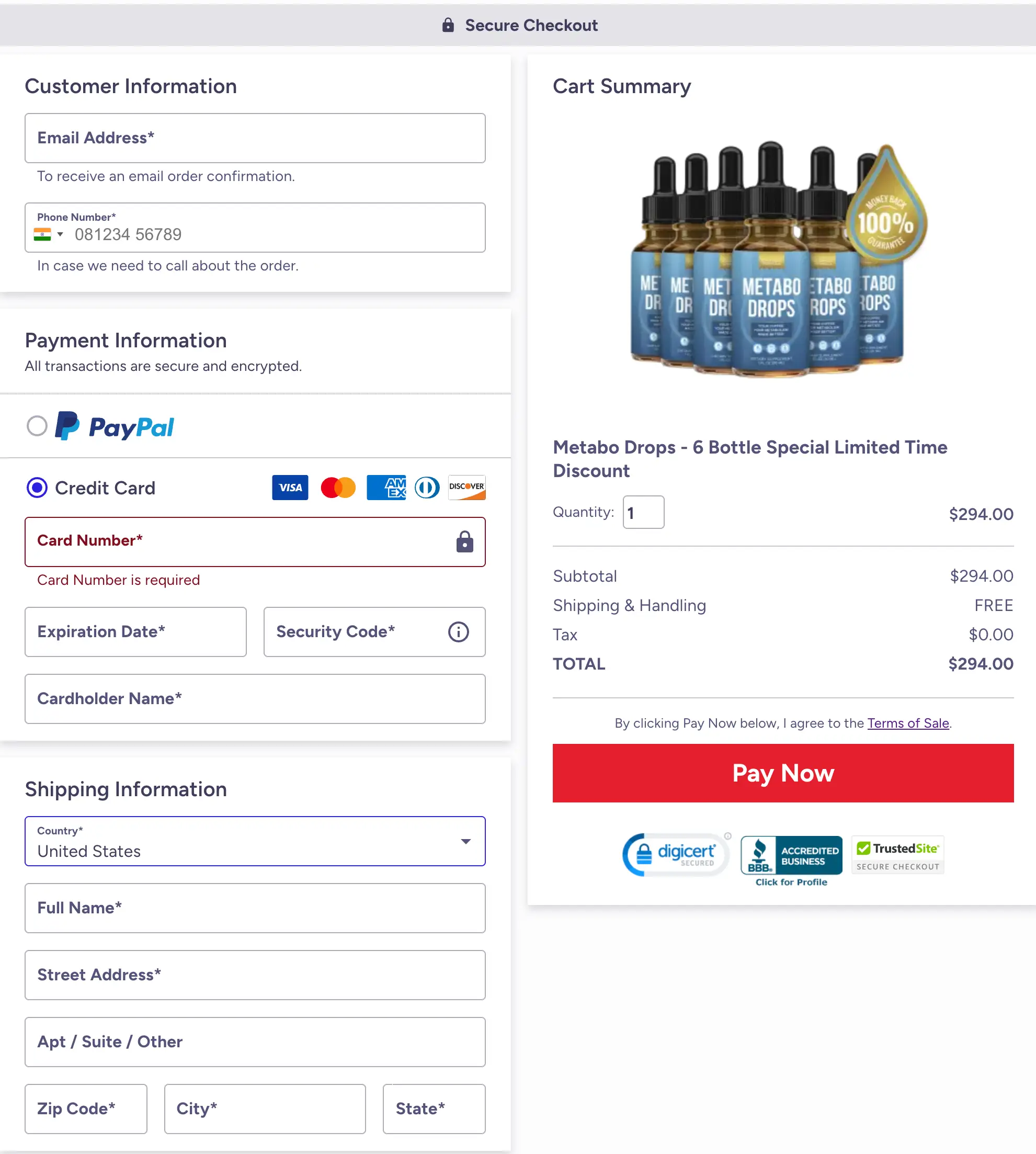 Metabodrops-Secure-Checkout